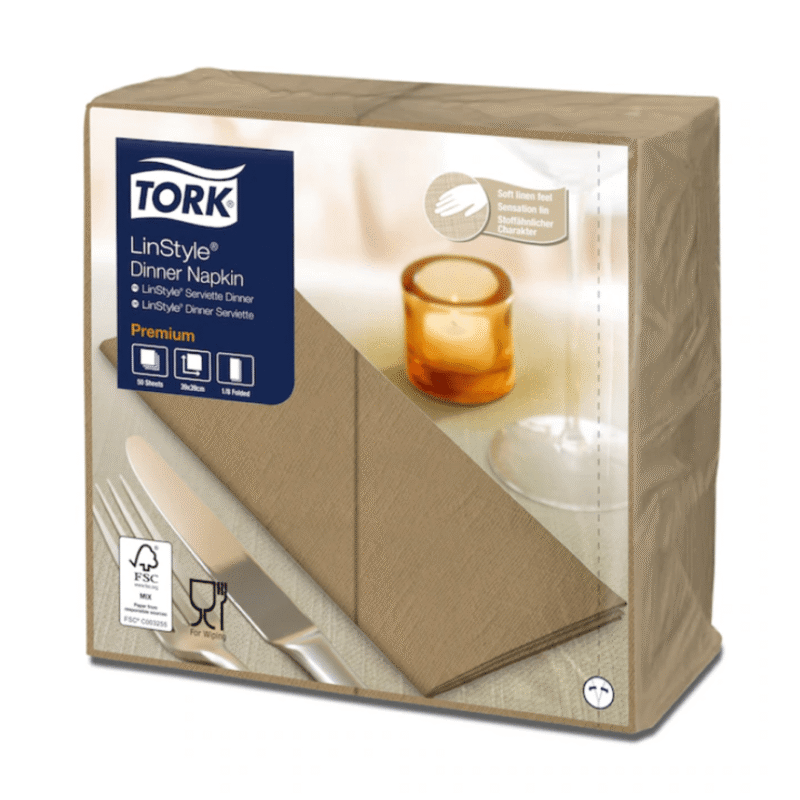 Tork Guardanapo LinStyle Jantar Toque de Linho