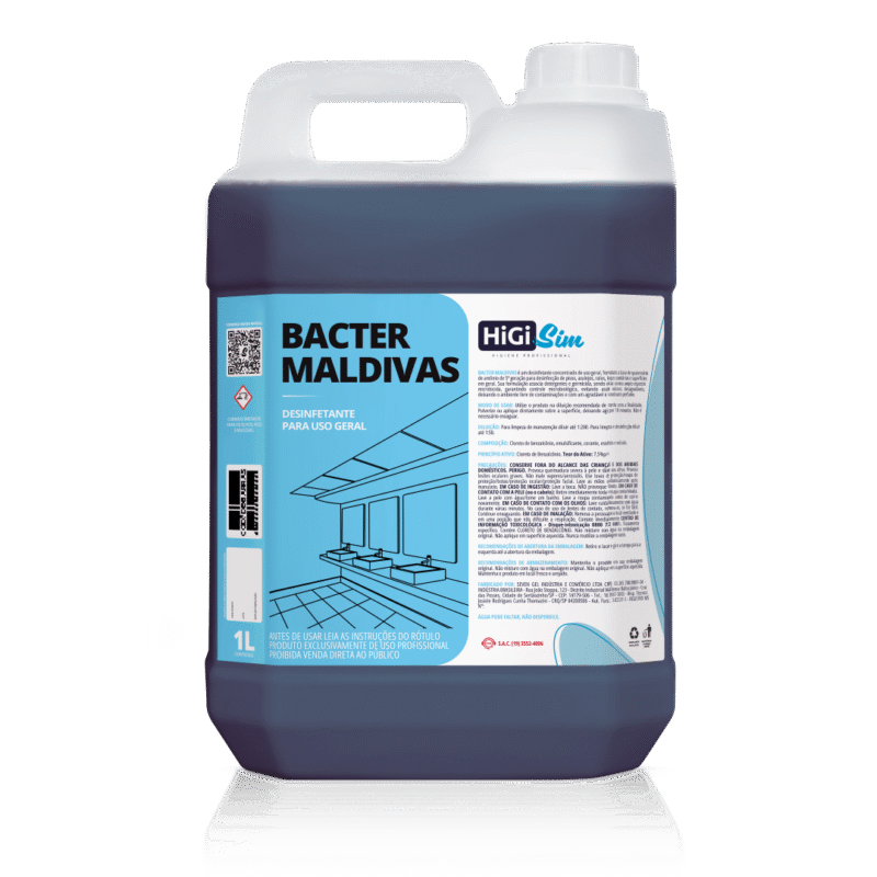 Bacter Maldivas Desinfetante para Uso Geral