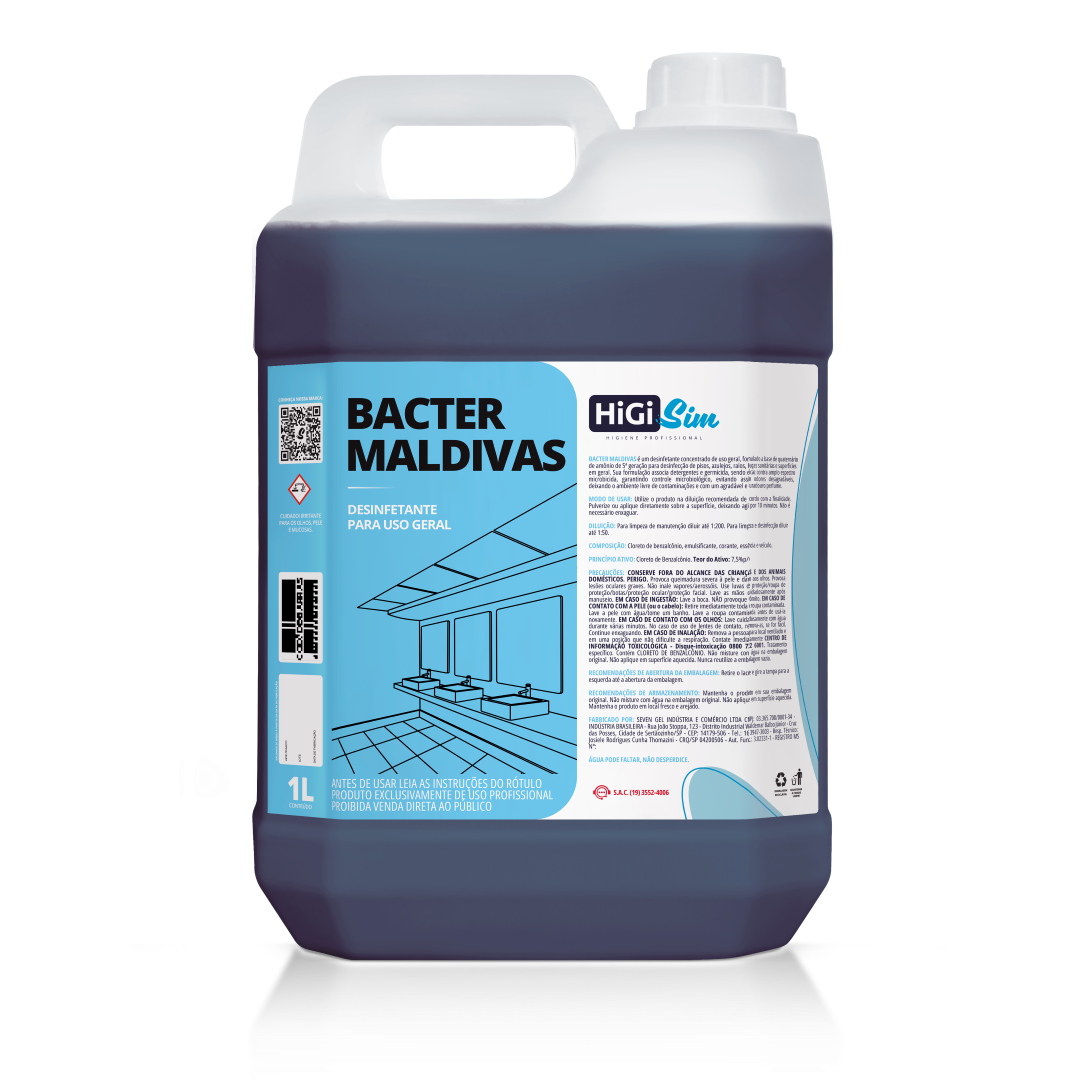 bacter_maldivas Bacter Maldivas Desinfetante para Uso Geral