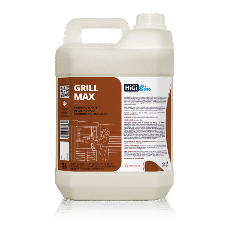 Grill Max Desincrustante Alcalino