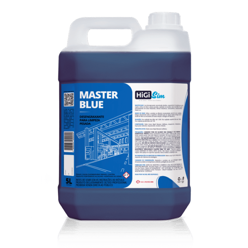 Master Blue Desengraxante para Limpeza Pesada