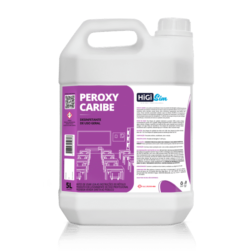 Peroxy Caribe Desinfetante Uso de Geral