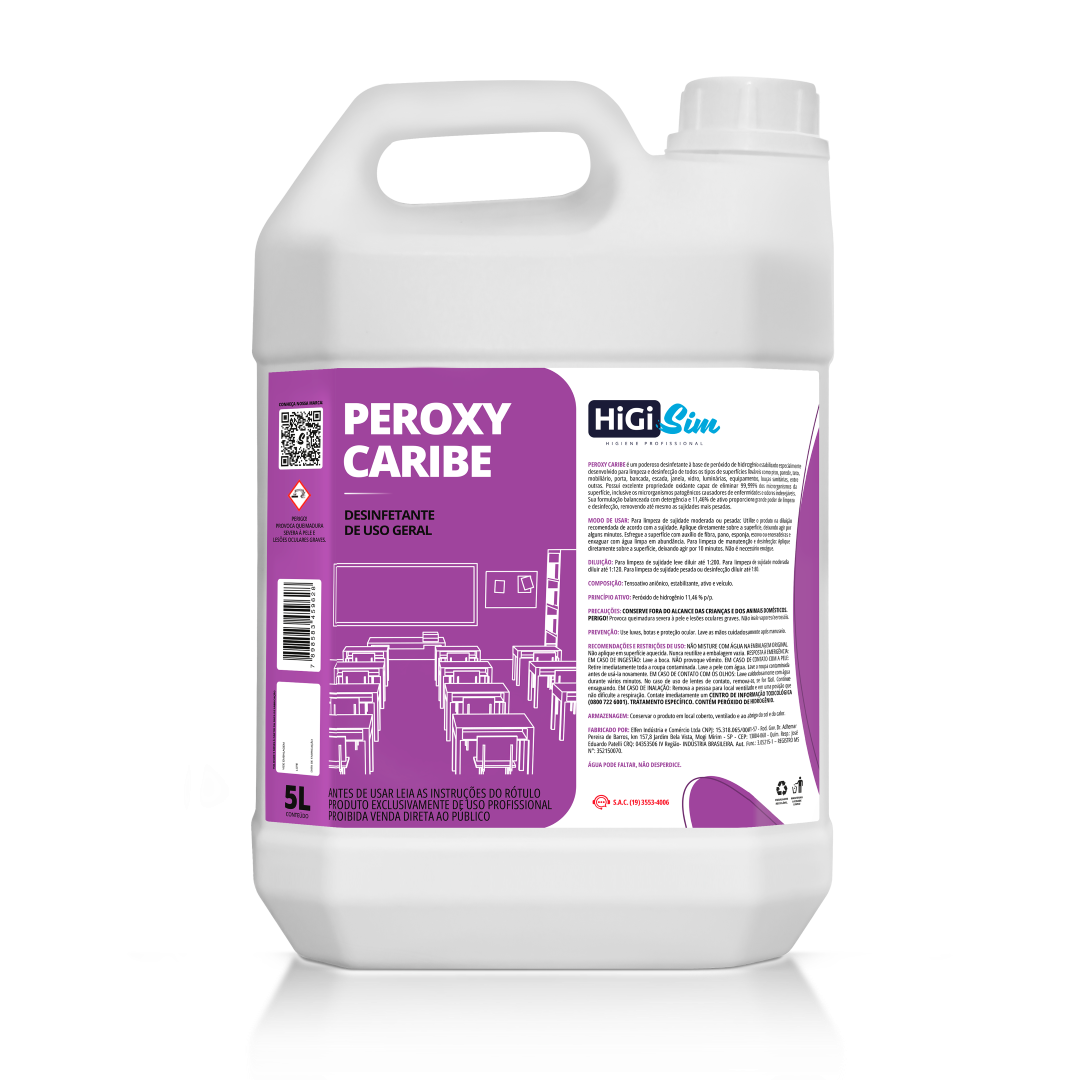peroxy_caribe Peroxy Caribe Desinfetante Uso de Geral
