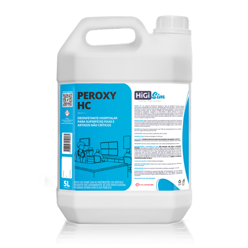 Peroxy HC Desinfetante Hospitalar com Peróxido de Hidrogênio