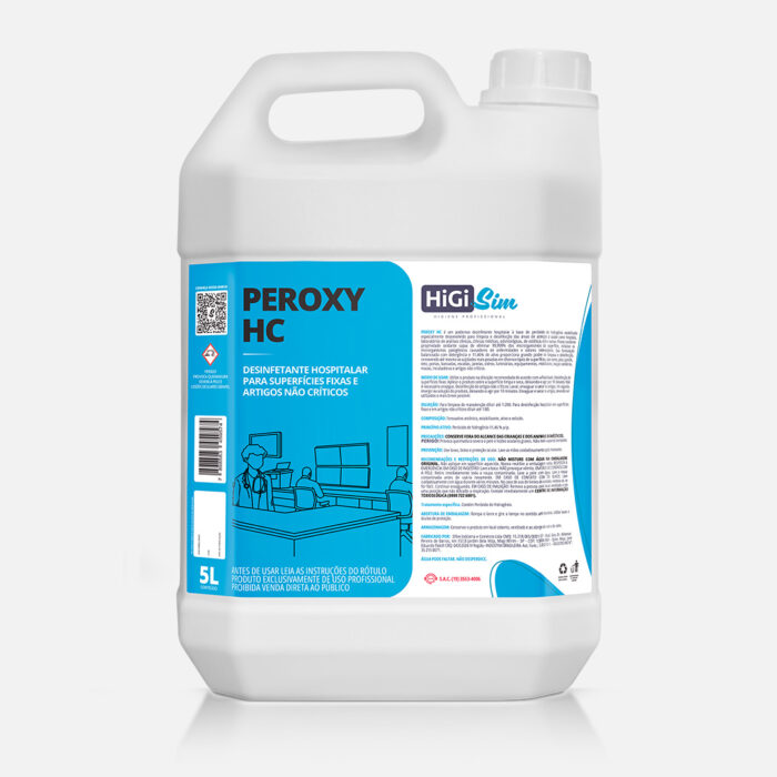 Peroxy HC Desinfetante Hospitalar Superfícies Fixas e Artigos Não ...