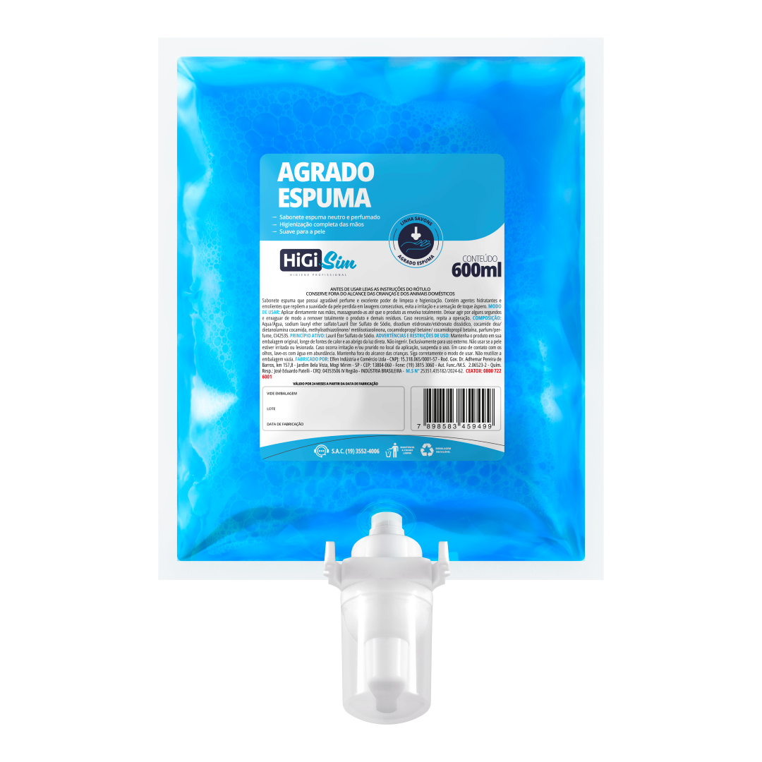 savon_agrado_espuma Agrado Espuma Sabonete Espuma Perfumado