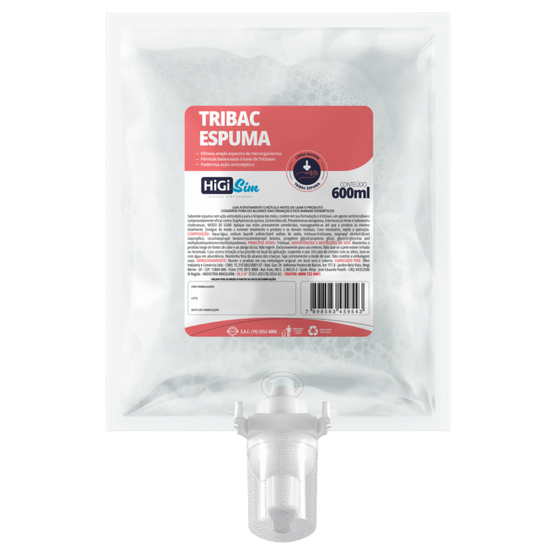Tribac Espuma Sabonete Antisséptico com Triclosan